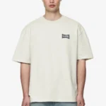 Dacko Oversized Tee Washed Salty Cream Black