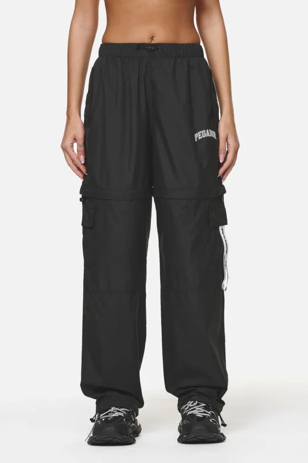 Pegador Dalga Zip Black Pants