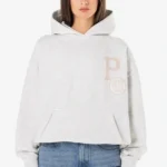 Debbie Oversized Hoodie Off White Melange