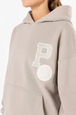 Debbie Oversized Hoodie Washed Dark Stone-3