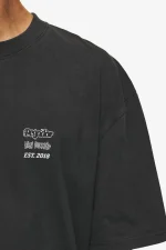 Denaud Oversized Tee Vintage Black-2