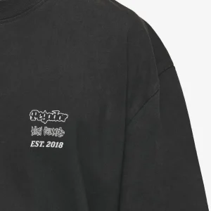 Denaud Oversized Tee Vintage Black-2