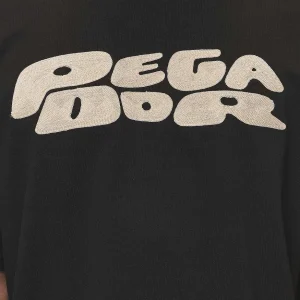 Drew Boxy Tee Washed Black-2