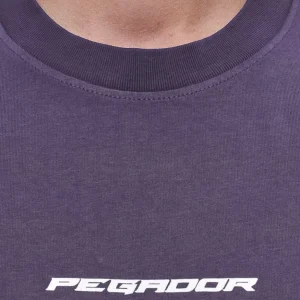 Dubose Oversized Tee Vintage Deep Purple-3