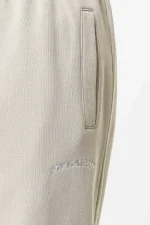 Durward High Waisted Sweat Pants Vintage Washed Bone White-2