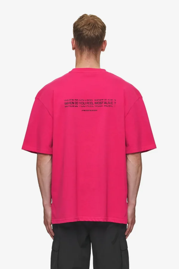 Edens Oversized Tee Washed Virtual Pink-1