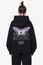 Eira Oversized Hoodie Black-1