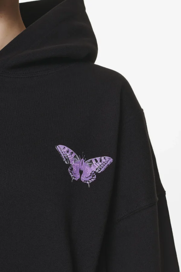 Eira Oversized Hoodie Black-2
