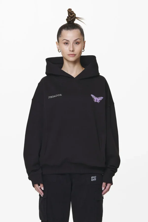 Eira Oversized Hoodie Black
