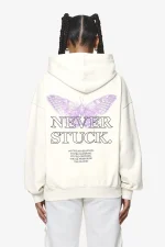 Eira Oversized Hoodie Washed Salty Cream-1