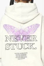 Eira Oversized Hoodie Washed Salty Cream-2