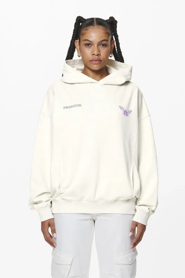 Eira Oversized Hoodie Washed Salty Cream