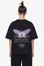 Eira Oversized Tee Black-1