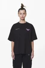Eira Oversized Tee Black