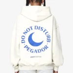 Ekne Oversized Hoodie Washed Salty Cream