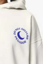 Ekne Oversized Hoodie Washed Salty Cream-2