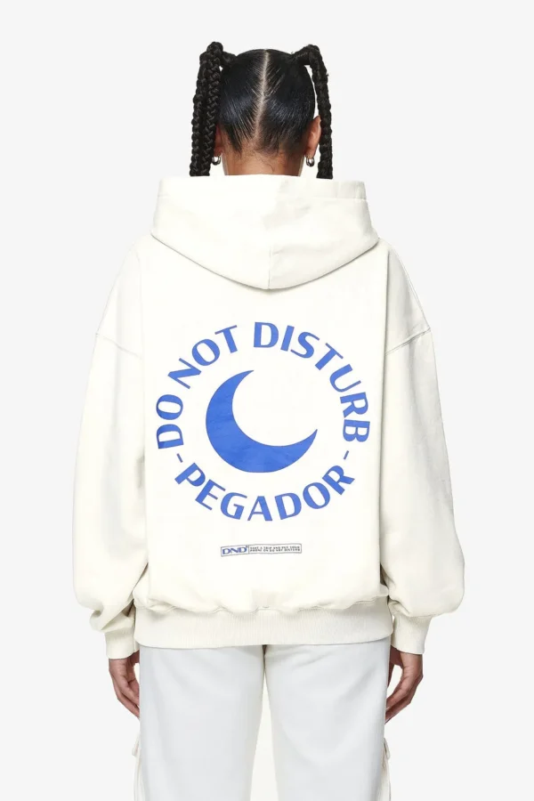 Ekne Oversized Hoodie Washed Salty Cream
