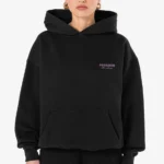 Ella Oversized Hoodie Washed Black