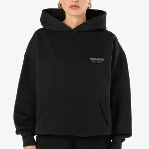 Ella Oversized Hoodie Washed Black