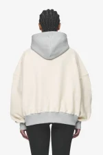 Estela Inside-Out Oversized Hoodie Coast Sand Sky Grey-1