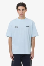 Farren Oversized Tee Washed Baby Blue