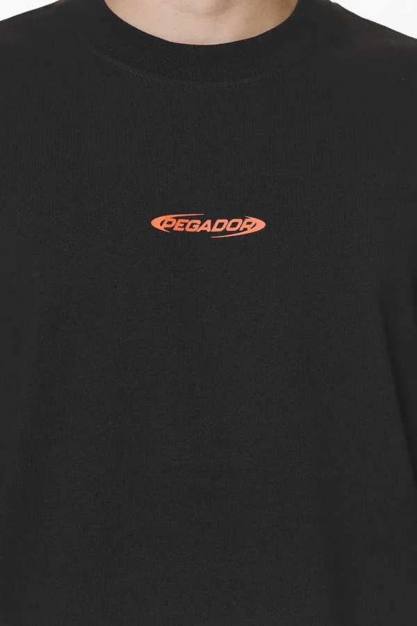 Furber Oversized Tee Black-2