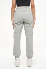 Grace High Waisted Sweat Pants Vintage Washed Quiet Gray-1