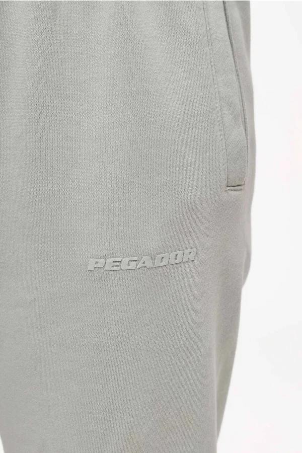 Grace High Waisted Sweat Pants Vintage Washed Quiet Gray-2