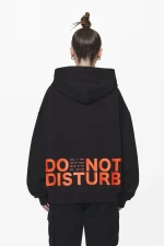 Groven Oversized Hoodie Black-1
