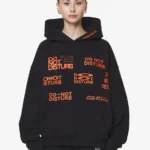 Groven Oversized Hoodie Black-3