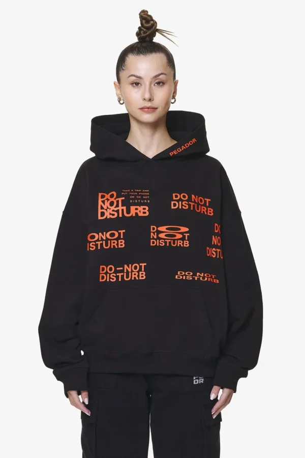 Groven Oversized Hoodie Black-3