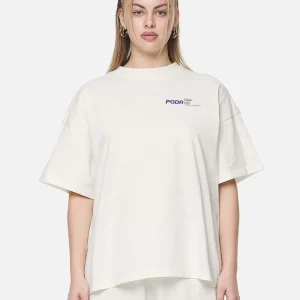 Habana Heavy Oversized Tee Washed Coconut Milk