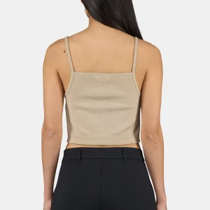 Haile String Top Washed Light Beige-1