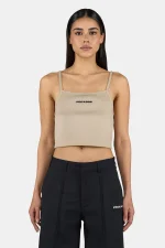 Haile String Top Washed Light Beige