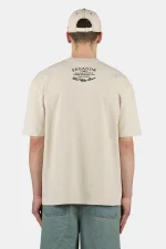 Hamker Oversized Tee Washed Light Beige-1