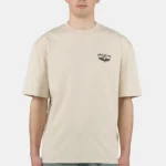 Hamker Oversized Tee Washed Light Beige