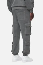 Harvey Terry Cargo Sweat Pants Vintage Grey-1