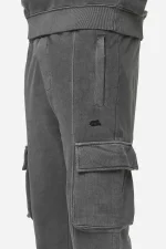 Harvey Terry Cargo Sweat Pants Vintage Grey-2