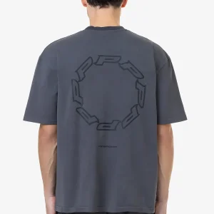 Hawkins Oversized Tee Vintage Anthracite-1