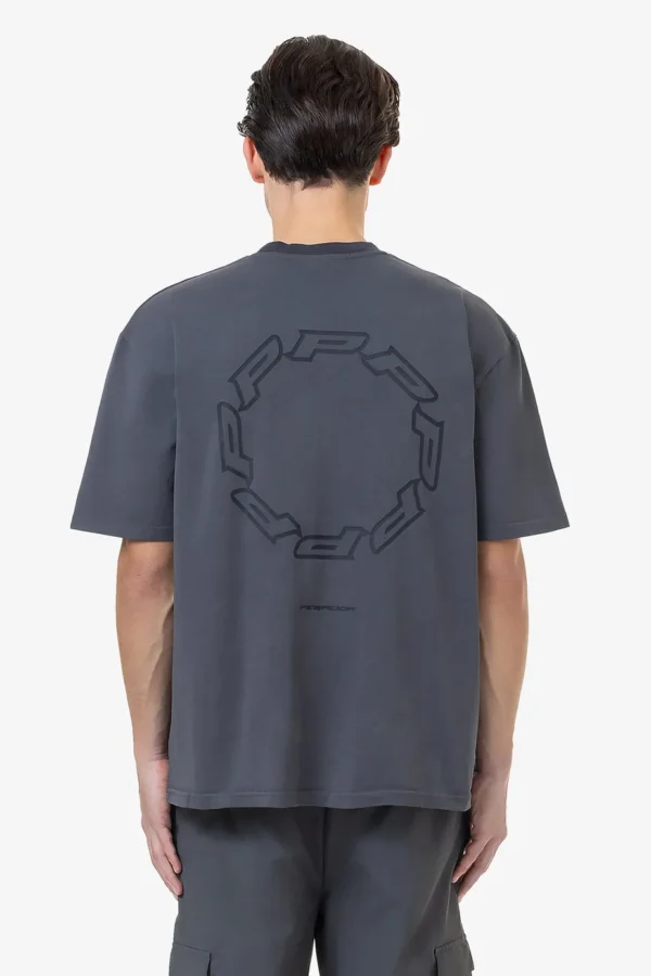 Hawkins Oversized Tee Vintage Anthracite-1