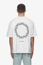 Hawkins Oversized Tee White-1