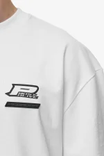 Hawkins Oversized Tee White-2