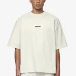 Hussey Boxy Tee Washed Salty Cream