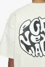 Hussey Boxy Tee Washed Salty Cream-2