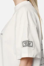 Idalia Heavy Oversized Tee Washed Coconut Milk-3