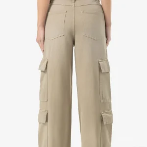 Isa Baggy Cargo Jeans Washed Desert Taupe-1