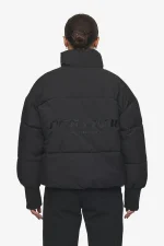 Jara Oversized Boxy Puffer Jacket Black-1