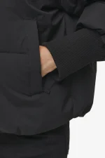 Jara Oversized Boxy Puffer Jacket Black-2