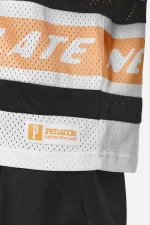 Johnsen Mesh Longsleeve White Apricot-2