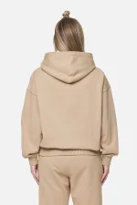 Julago Oversized Hoodie Washed Safari Sand-1